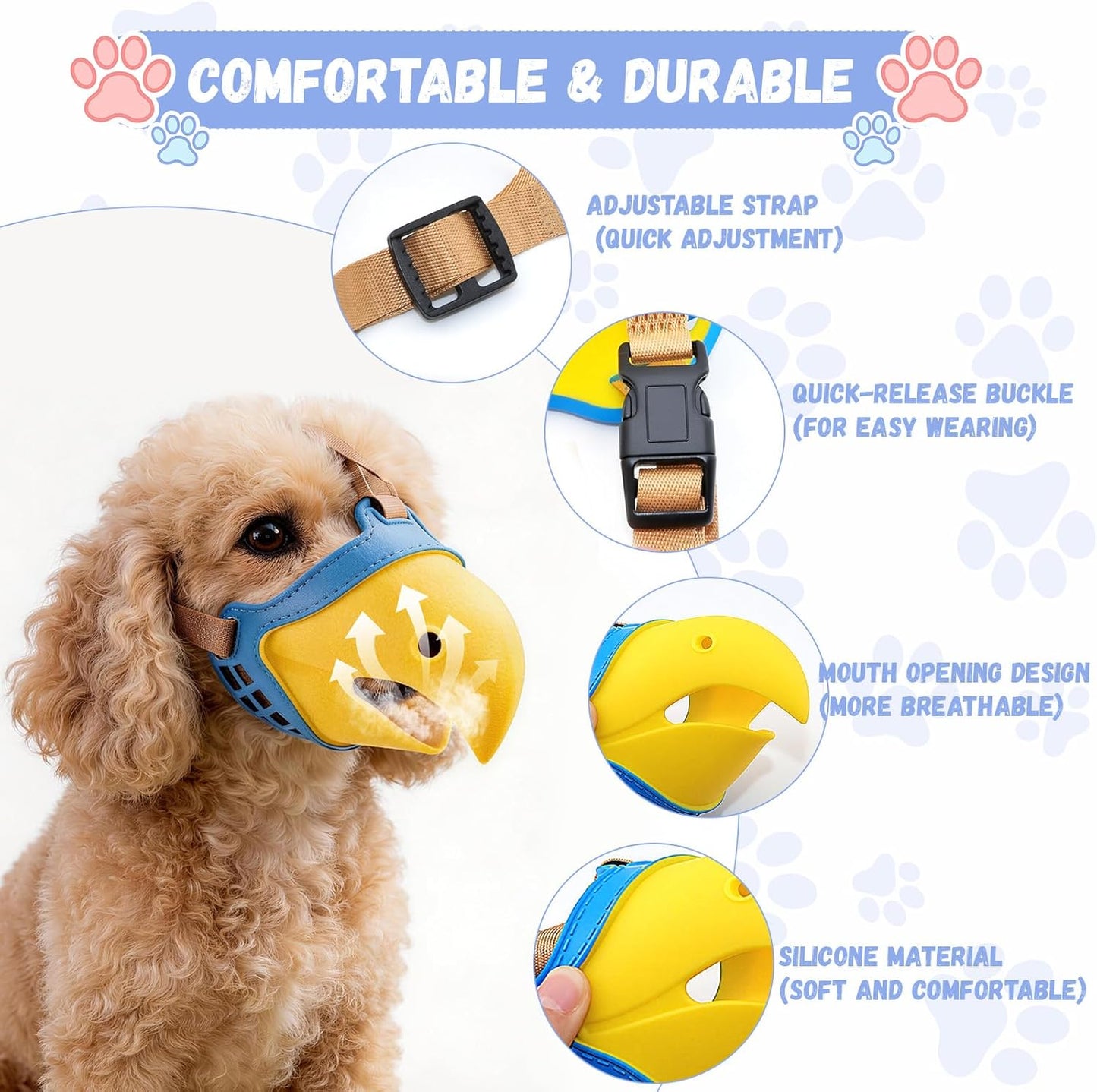 Fanyil™ ParrotBeak Dog Muzzle