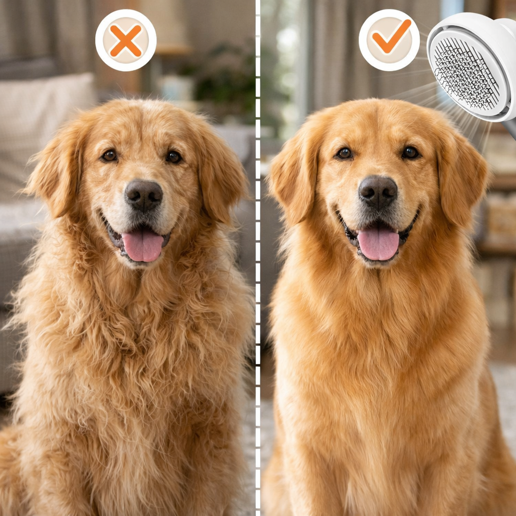 Fanyil™ 2-in-1 Pet Hair Dryer & Grooming Brush